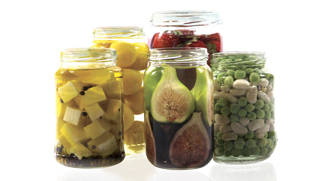 Pots alimentaires en verre SEVAM
